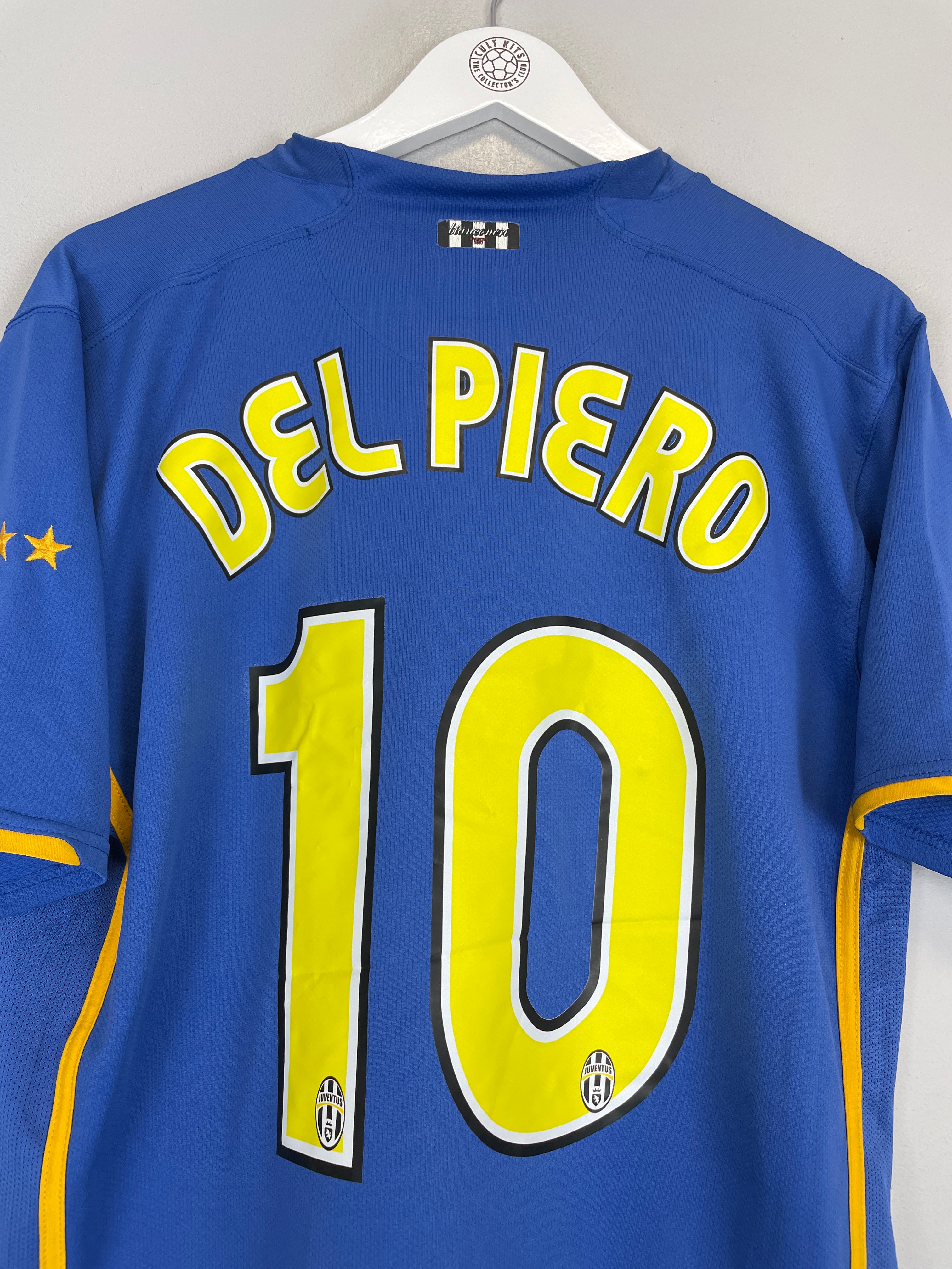 Shop 2007/08 JUVENTUS DEL PIERO #10 AWAY SHIRT (L) NIKE, classic football shirts, vintage football shirts & retro soccer jerseys at Cult Kits