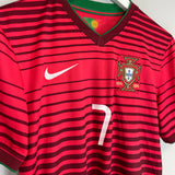 Shop 2014/15 PORTUGAL RONALDO #7 HOME SHIRT HOME SHIRT (S) NIKE, classic football shirts, vintage football shirts & retro soccer jerseys at Cult Kits