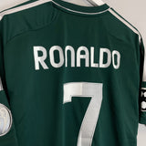 Shop 2012/13 REAL MADRID RONALDO #7 C/L THIRD SHIRT (XL) ADIDAS, classic football shirts, vintage football shirts & retro soccer jerseys at Cult Kits