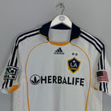 Shop 2008/09 LA GALAXY BECKHAM #23 *PLAYER ISSUE* HOME SHIRT (S) ADIDAS, classic football shirts, vintage football shirts & retro soccer jerseys at Cult Kits