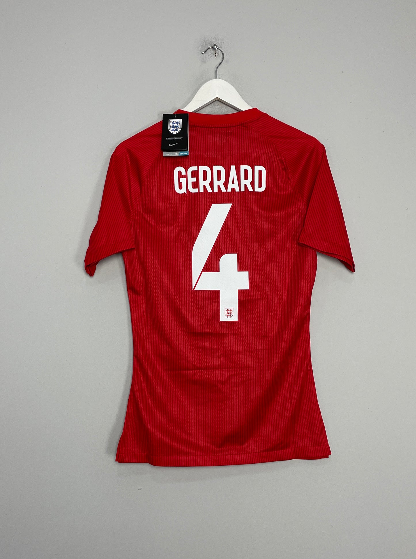 2014/15 ENGLAND GERRARD #4 *BNWT* PLAYER ISSUE AWAY SHIRT (S) NIKE