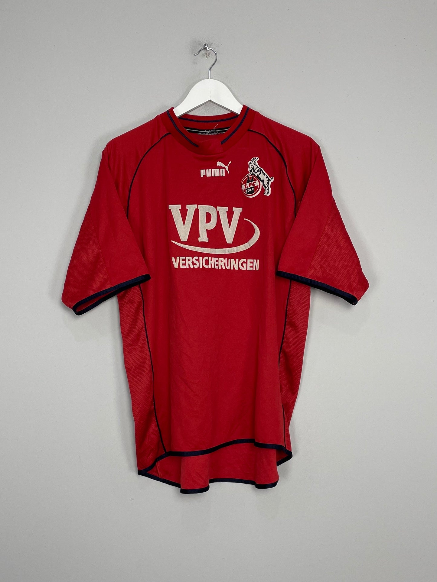 2001/02 FC COLOGNE KREUZ #14 HOME SHIRT (M) PUMA
