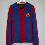 Shop 2007/08 BARCELONA HERITAGE JUMPER (M) NIKE, classic football shirts, vintage football shirts & retro soccer jerseys at Cult Kits