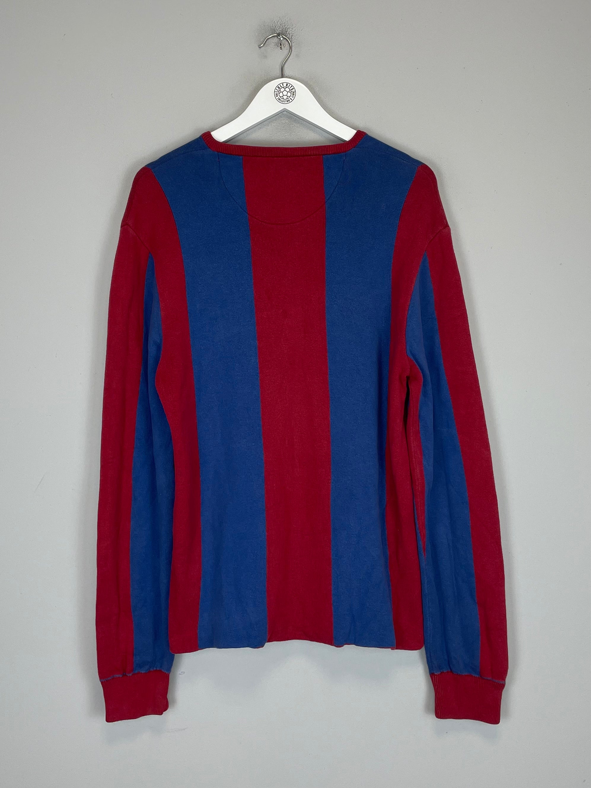 Shop 2007/08 BARCELONA HERITAGE JUMPER (M) NIKE, classic football shirts, vintage football shirts & retro soccer jerseys at Cult Kits