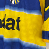 Shop 1999/00 PARMA HOME SHIRT (L) CHAMPION, classic football shirts, vintage football shirts & retro soccer jerseys at Cult Kits