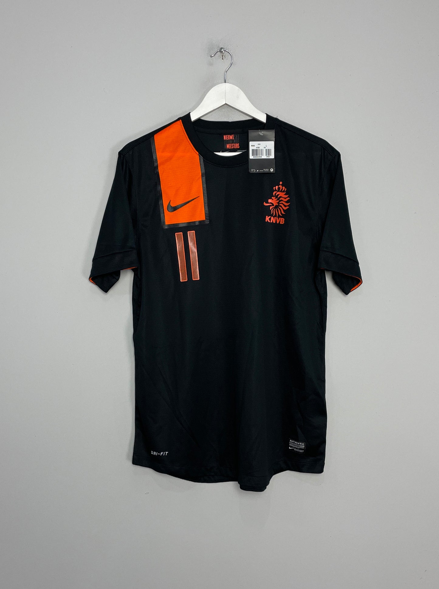 2012/13 NETHERLANDS ROBBEN #11 *BNWT* AWAY SHIRT (L) NIKE