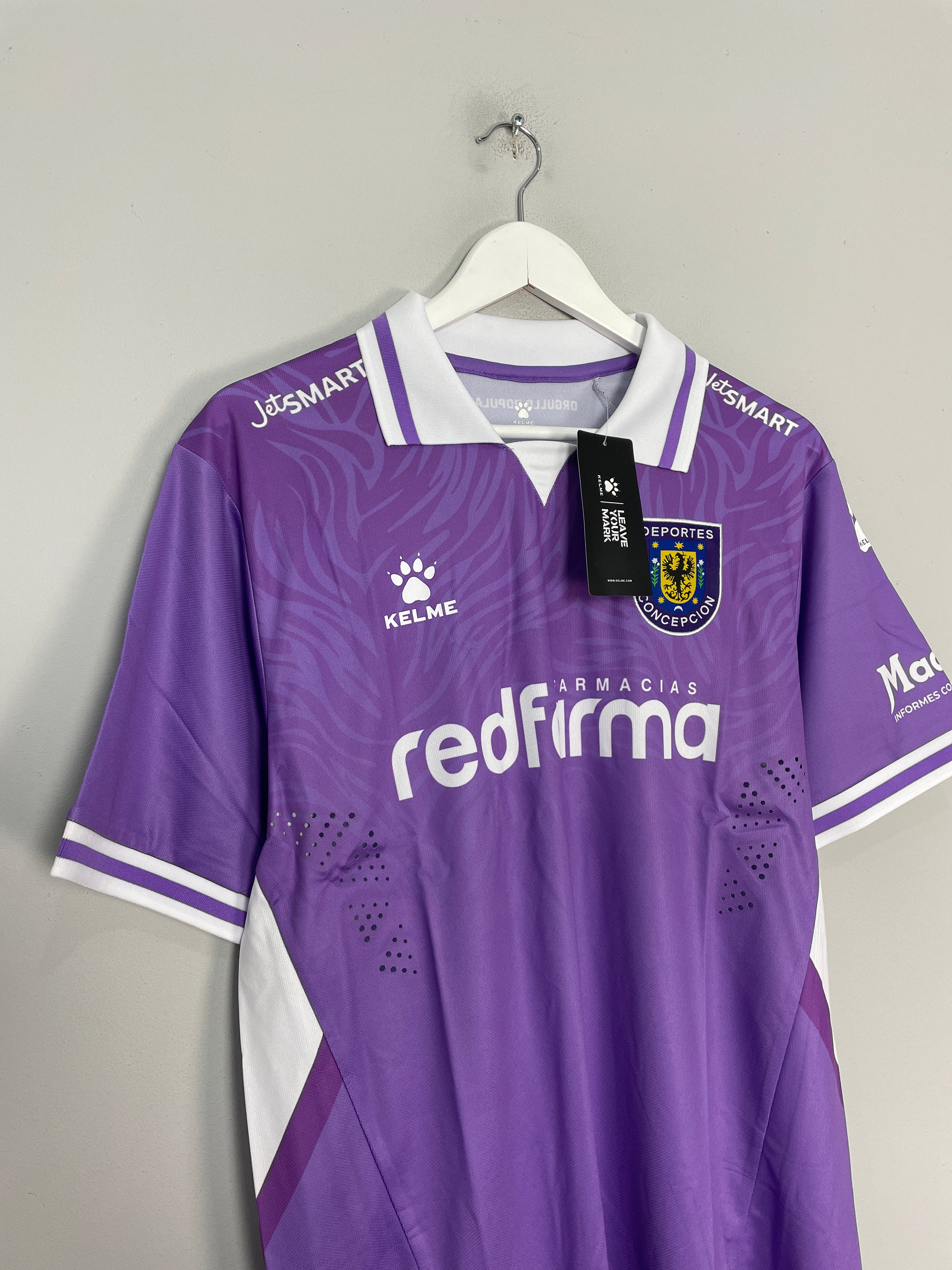 Shop 2022/23 Deportes Concepcion *BNWT* Home Shirt (Multiple Sizes) Kelme, classic football shirts, vintage football shirts & retro soccer jerseys at Cult Kits