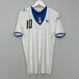 Shop 2006/08 ITALY TOTTI #10 AWAY SHIRT (M) PUMA, classic football shirts, vintage football shirts & retro soccer jerseys at Cult Kits
