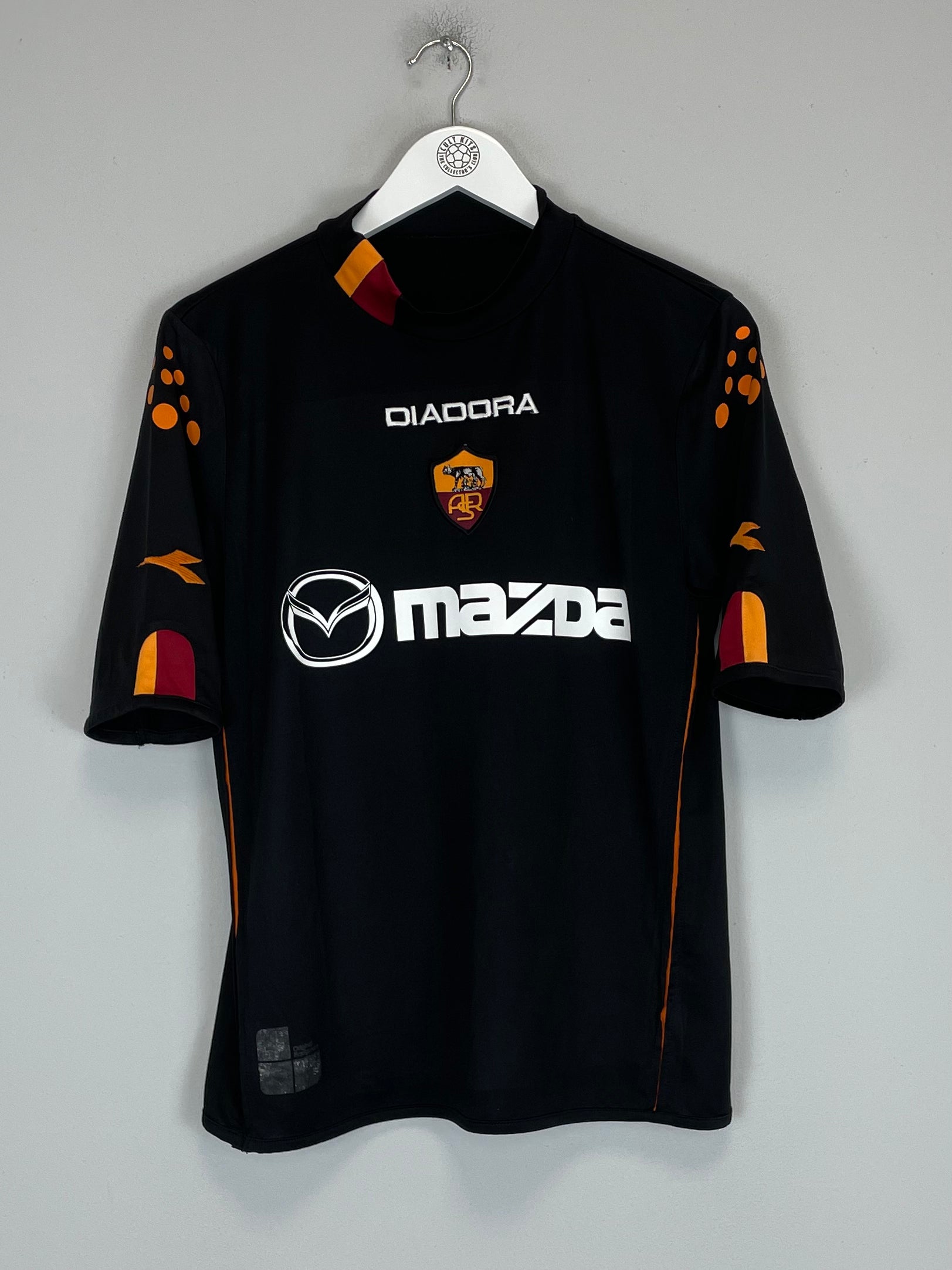 Shop 2004/05 ROMA TOTTI #10 AWAY SHIRT (S) DIADORA, classic football shirts, vintage football shirts & retro soccer jerseys at Cult Kits