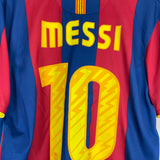 Shop 2010/11 BARCELONA MESSI #10 HOME SHIRT (L) NIKE, classic football shirts, vintage football shirts & retro soccer jerseys at Cult Kits