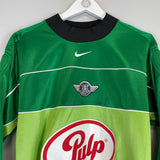 Shop 2001/02 CLUB LIBERTAD #1 GK SHIRT (L) NIKE, classic football shirts, vintage football shirts & retro soccer jerseys at Cult Kits
