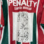 Shop 1992/93 FLUMINENSE #3 HOME SHIRT (L) PENALTY, classic football shirts, vintage football shirts & retro soccer jerseys at Cult Kits