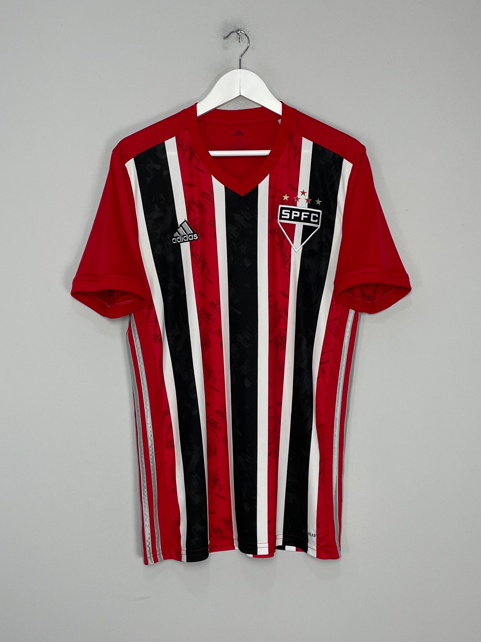 Shop 2020/21 SAO PAULO AWAY SHIRT (L) ADIDAS, classic football shirts, vintage football shirts & retro soccer jerseys at Cult Kits