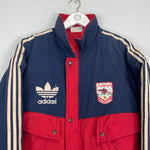 Shop 1990/91 ARSENAL BENCH COAT (L) ADIDAS, classic football shirts, vintage football shirts & retro soccer jerseys at Cult Kits
