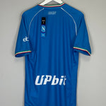 Shop 2022/23 Napoli *BNWT* Sponsorless Home Shirt (Multiple Sizes) EA7, classic football shirts, vintage football shirts & retro soccer jerseys at Cult Kits