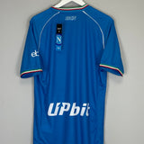 Shop 2022/23 Napoli *BNWT* Sponsorless Home Shirt (Multiple Sizes) EA7, classic football shirts, vintage football shirts & retro soccer jerseys at Cult Kits