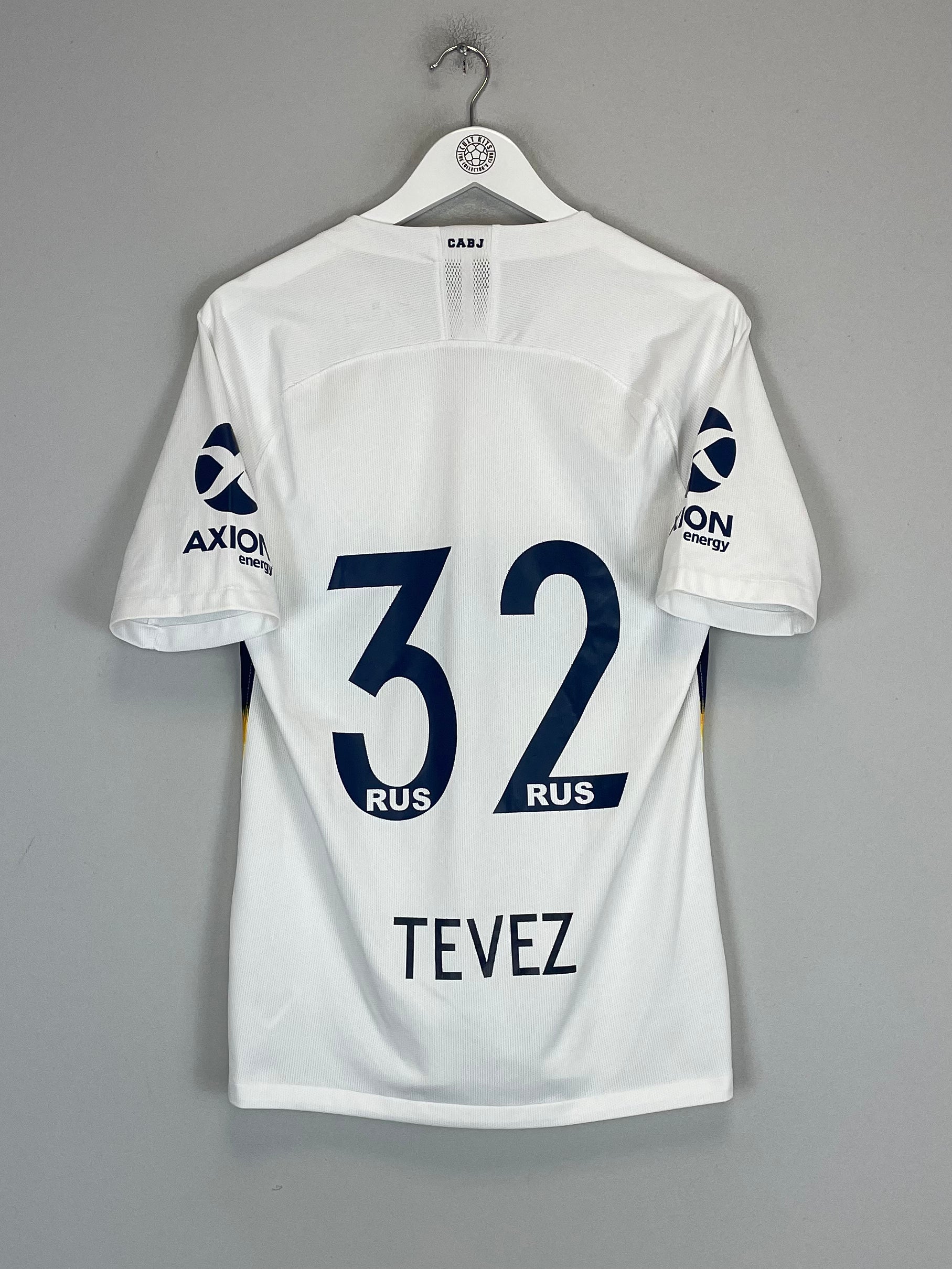 Shop 2018/19 BOCA JUNIORS TEVEZ #32 *AUTHENTIC* AWAY SHIRT (M) NIKE, classic football shirts, vintage football shirts & retro soccer jerseys at Cult Kits