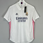 Shop 2020/21 REAL MADRID VINI JR #20 *BNWT* HOME SHIRT (WOMENS L) ADIDAS, classic football shirts, vintage football shirts & retro soccer jerseys at Cult Kits