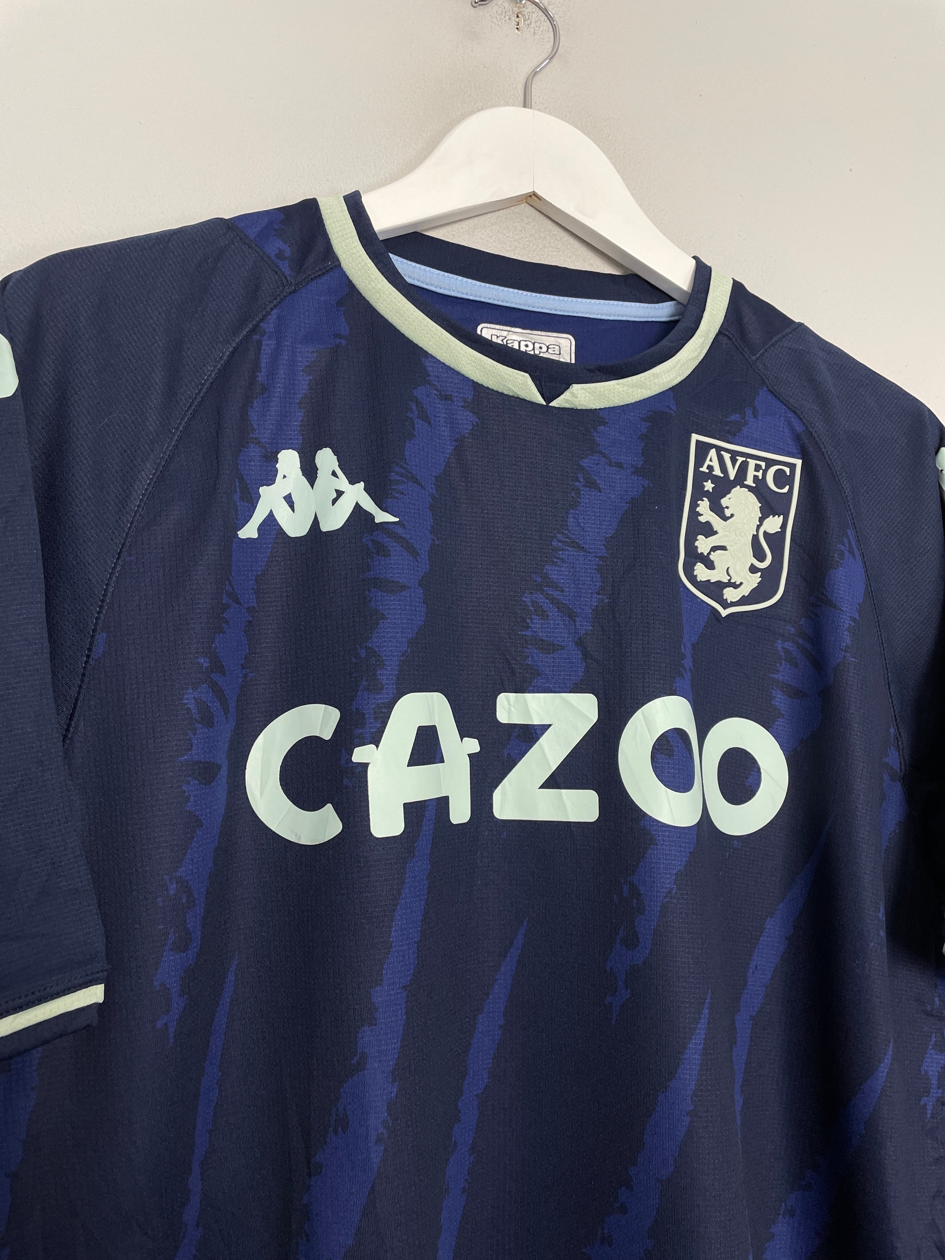 Shop 2021/22 ASTON VILLA THIRD SHIRT (XL) KAPPA, classic football shirts, vintage football shirts & retro soccer jerseys at Cult Kits