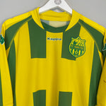 Shop 2009/10 NANTES HOME SHIRT (XL) KAPPA, classic football shirts, vintage football shirts & retro soccer jerseys at Cult Kits