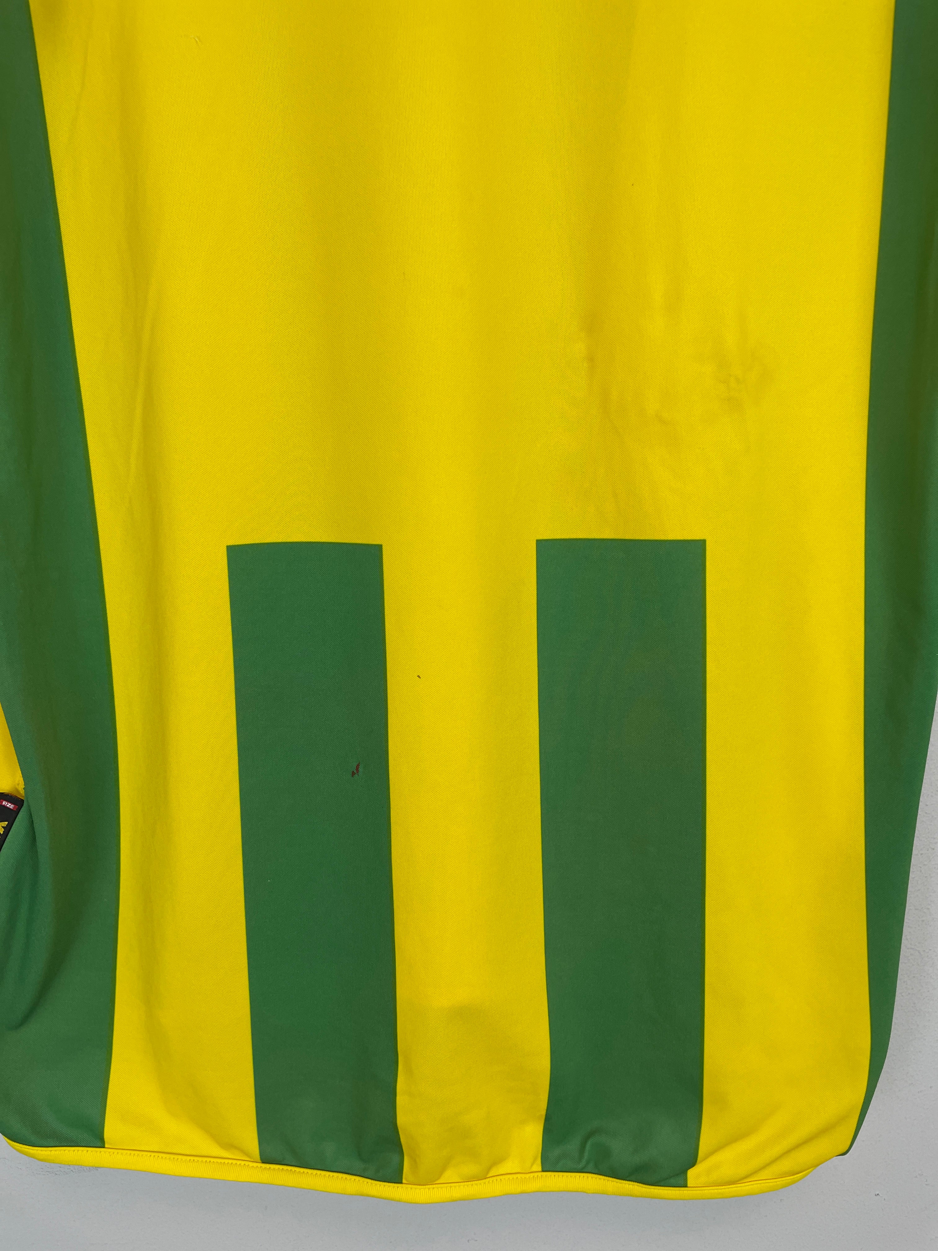Shop 2009/10 NANTES HOME SHIRT (XL) KAPPA, classic football shirts, vintage football shirts & retro soccer jerseys at Cult Kits