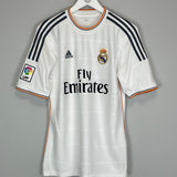 Shop 2013/14 REAL MADRID RONALDO #7 HOME SHIRT (M) ADIDAS, classic football shirts, vintage football shirts & retro soccer jerseys at Cult Kits