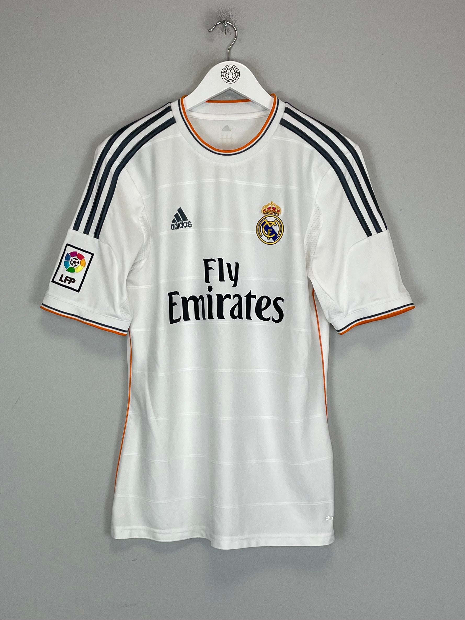 Shop 2013/14 REAL MADRID RONALDO #7 HOME SHIRT (M) ADIDAS, classic football shirts, vintage football shirts & retro soccer jerseys at Cult Kits