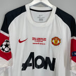 Shop 2010/11 MANCHESTER UNITED GIGGS #11 *CL FINAL* AWAY SHIRT (XXXL) NIKE, classic football shirts, vintage football shirts & retro soccer jerseys at Cult Kits