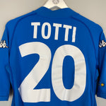 Shop 2002 ITALY TOTTI #10 HOME SHIRT (L) KAPPA, classic football shirts, vintage football shirts & retro soccer jerseys at Cult Kits