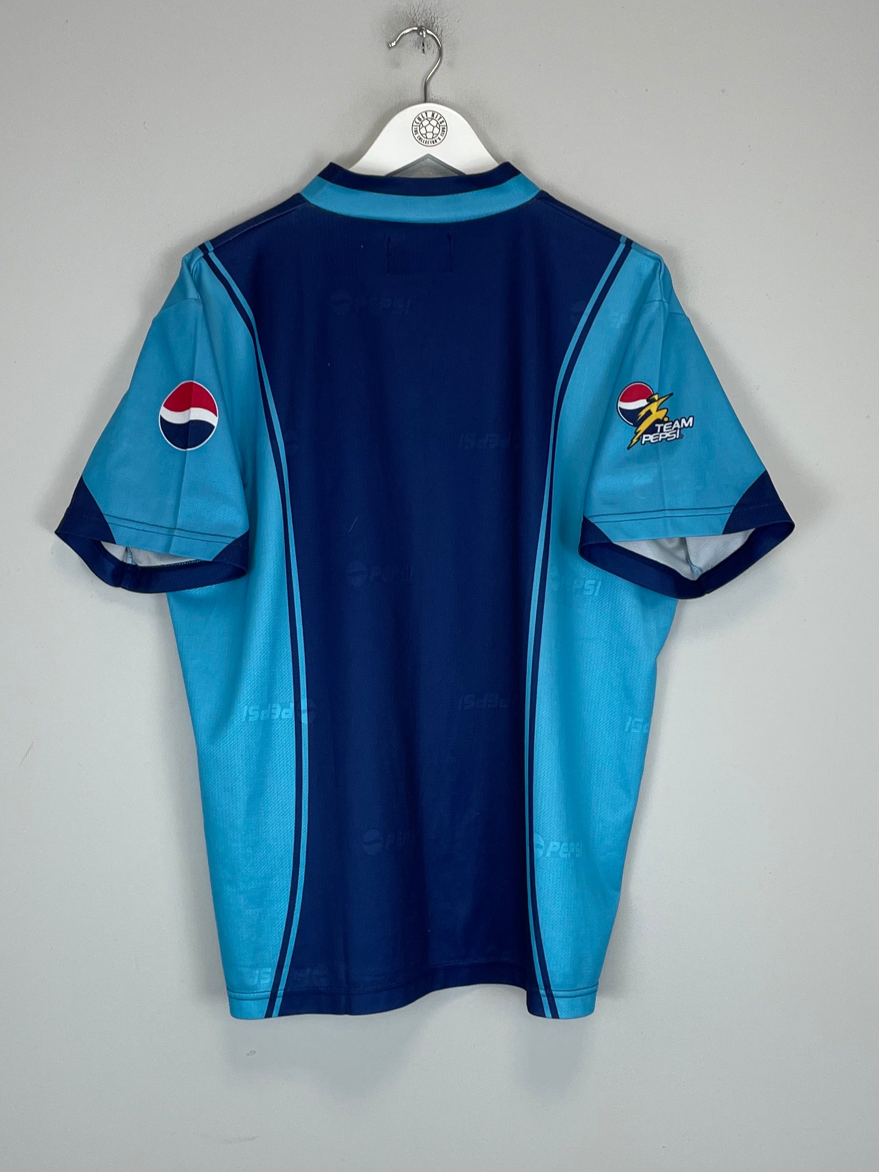 Shop 2000 PEPSI 'ASK FOR MORE' SHIRT (L), classic football shirts, vintage football shirts & retro soccer jerseys at Cult Kits