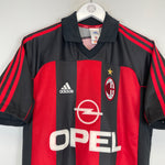 Shop 2000/02 AC MILAN BOBAN #10 HOME SHIRT (S) ADIDAS, classic football shirts, vintage football shirts & retro soccer jerseys at Cult Kits