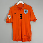 Shop 2006/08 NETHERLANDS V.NISTELROOY #9 HOME SHIRT (M) NIKE, classic football shirts, vintage football shirts & retro soccer jerseys at Cult Kits