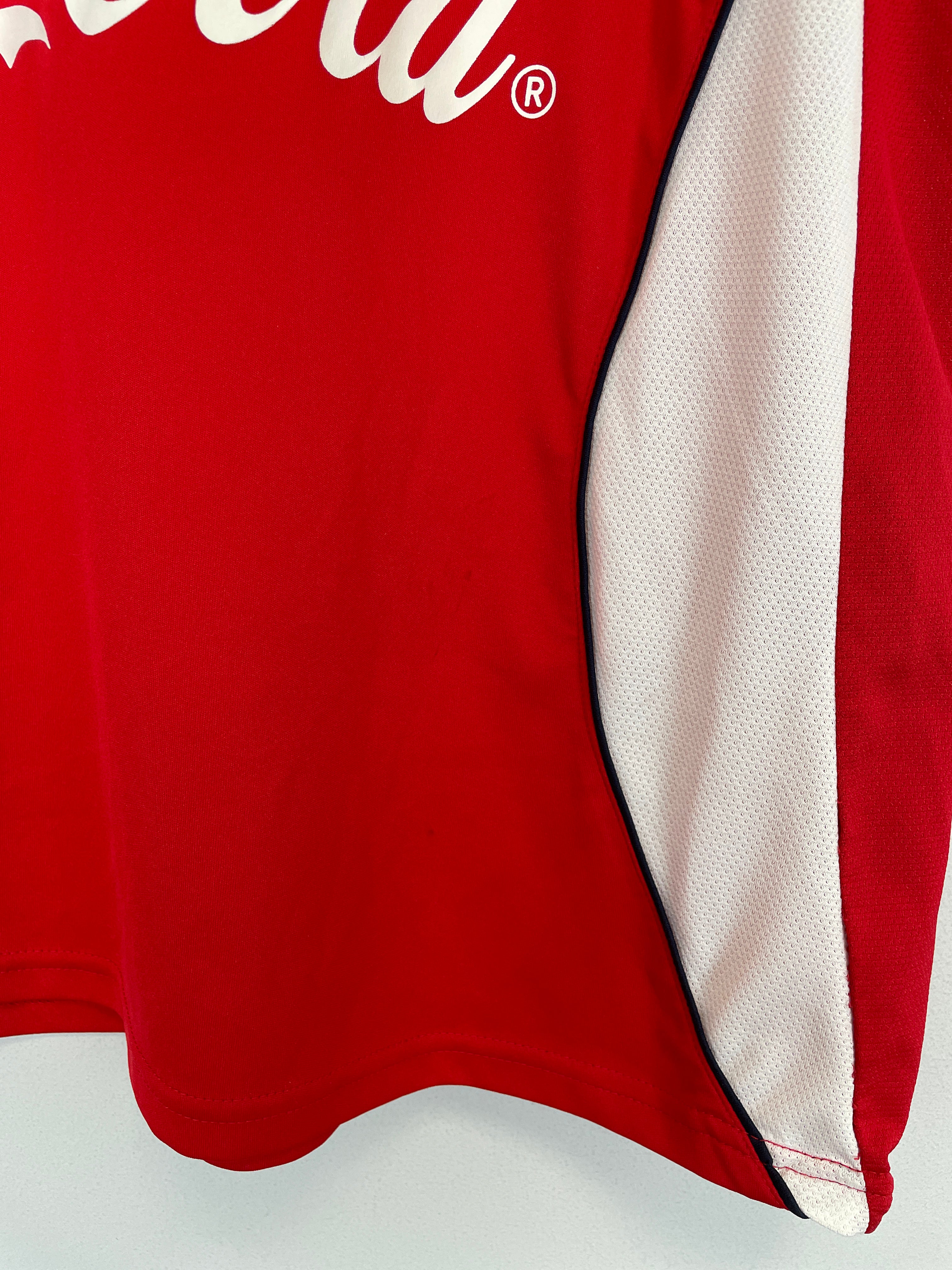 Shop 2007/08 CHILE TRAINING SHIRT (M) BROOKS, classic football shirts, vintage football shirts & retro soccer jerseys at Cult Kits