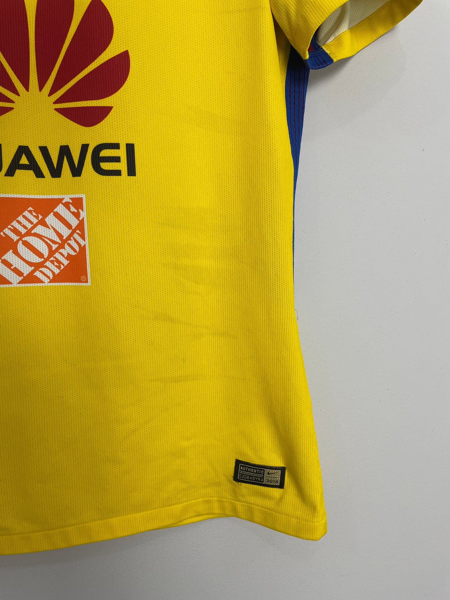 2017/18 CLUB AMERICA I.RENATO #35 *MATCH ISSUE* THIRD SHIRT (L) NIKE