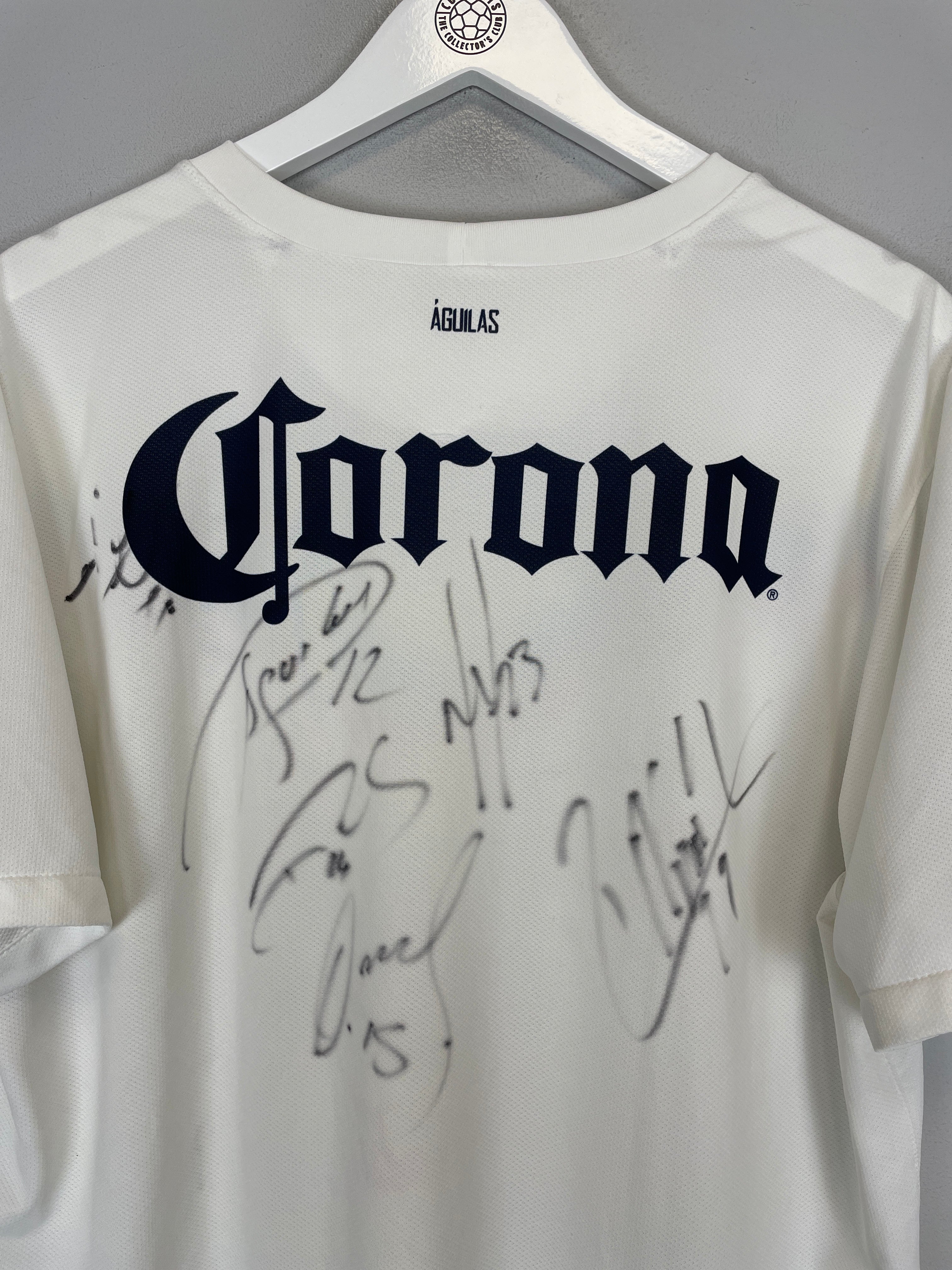 Shop 2012/13 CLUB AMERICA *SIGNED* THIRD SHIRT (XL) NIKE, classic football shirts, vintage football shirts & retro soccer jerseys at Cult Kits