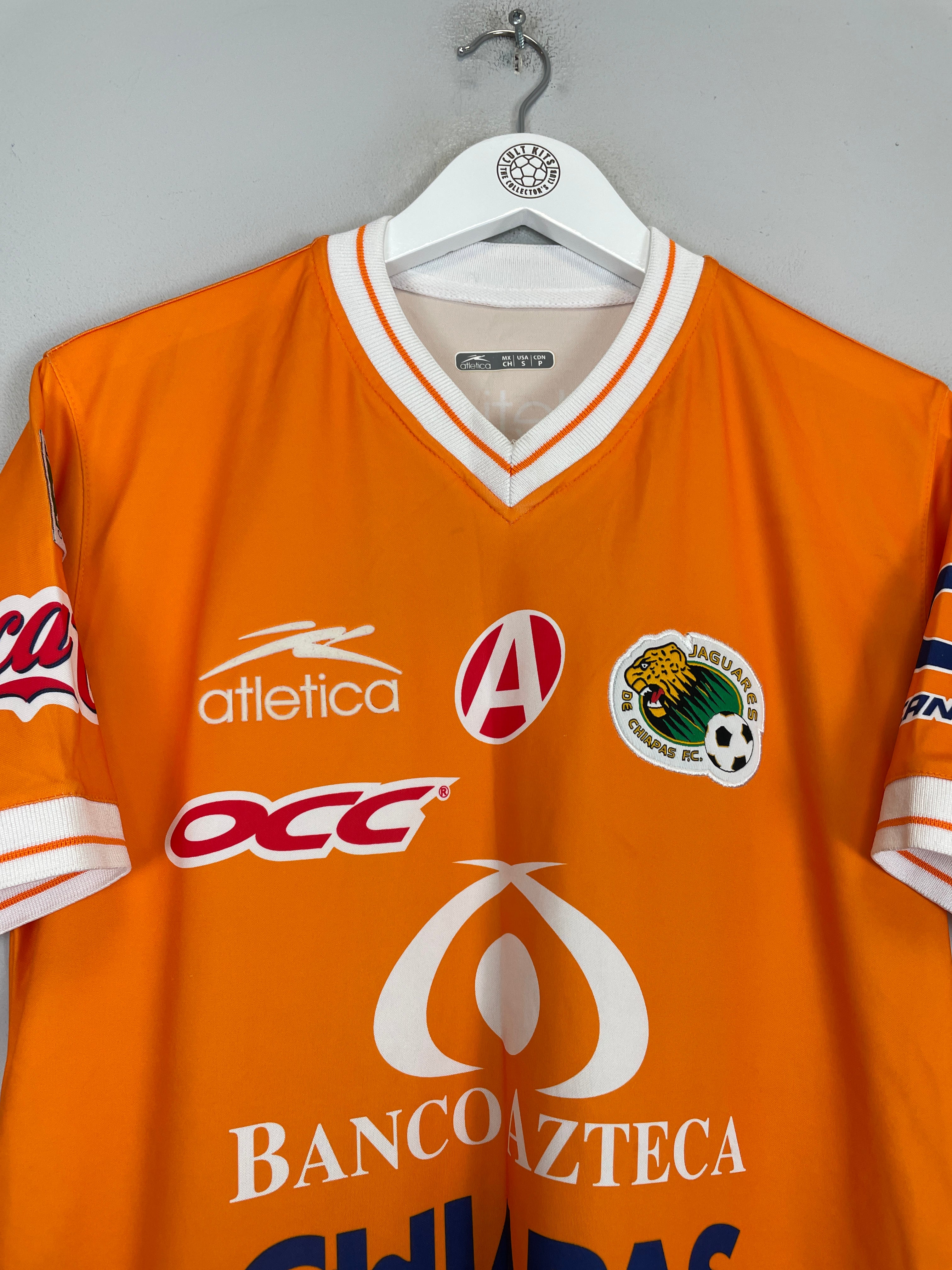 Shop 2008/09 JAGUARES CHIAPAS HOME SHIRT (S) ATLETICA, classic football shirts, vintage football shirts & retro soccer jerseys at Cult Kits