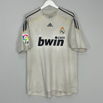 Shop 2009/10 REAL MADRID RONALDO #9 HOME SHIRT (L) ADIDAS, classic football shirts, vintage football shirts & retro soccer jerseys at Cult Kits