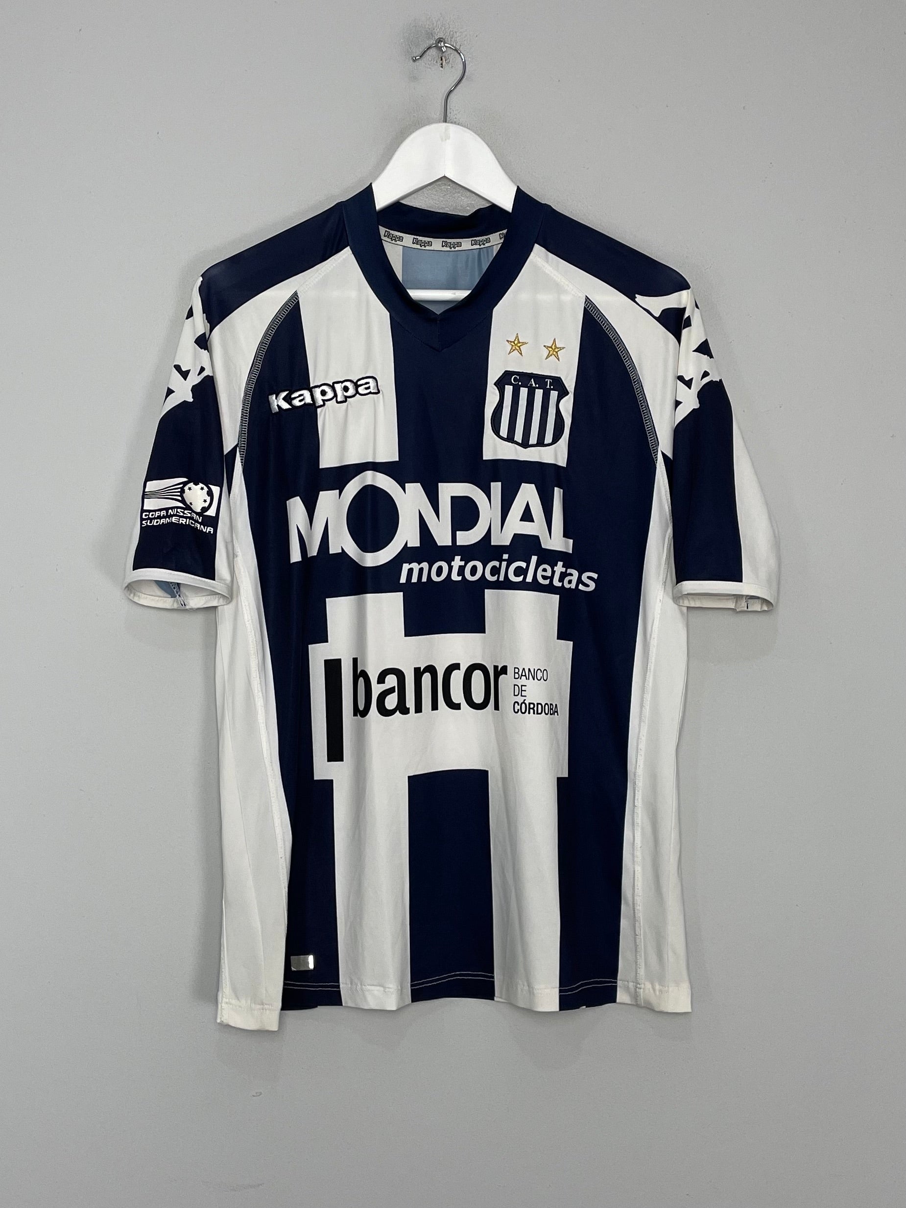 Shop 2010/11 TALLERES HOME SHIRT (M) KAPPA, classic football shirts, vintage football shirts & retro soccer jerseys at Cult Kits