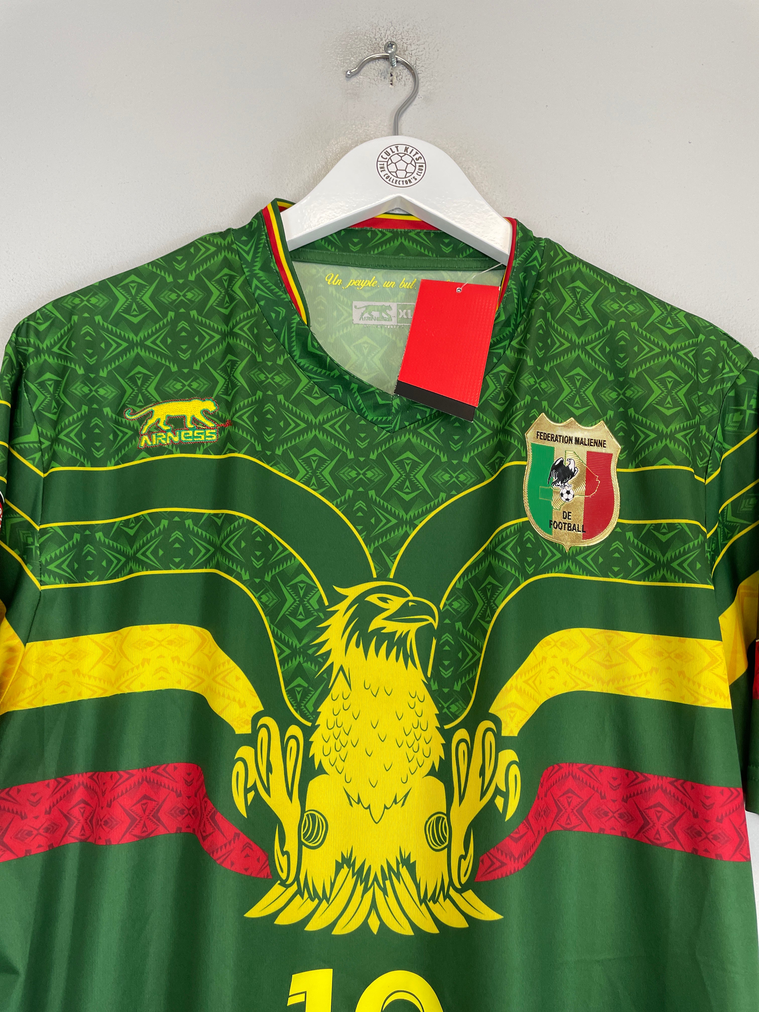 Shop 2021/22 MALI KONE #18 *BNWT* HOME SHIRT (XL) AIRNESS, classic football shirts, vintage football shirts & retro soccer jerseys at Cult Kits