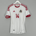 Shop 2011/12 MEXICO J.HERNANDEZ #14 AWAY SHIRT (S) ADIDAS, classic football shirts, vintage football shirts & retro soccer jerseys at Cult Kits