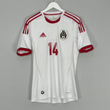 Shop 2011/12 MEXICO J.HERNANDEZ #14 AWAY SHIRT (S) ADIDAS, classic football shirts, vintage football shirts & retro soccer jerseys at Cult Kits