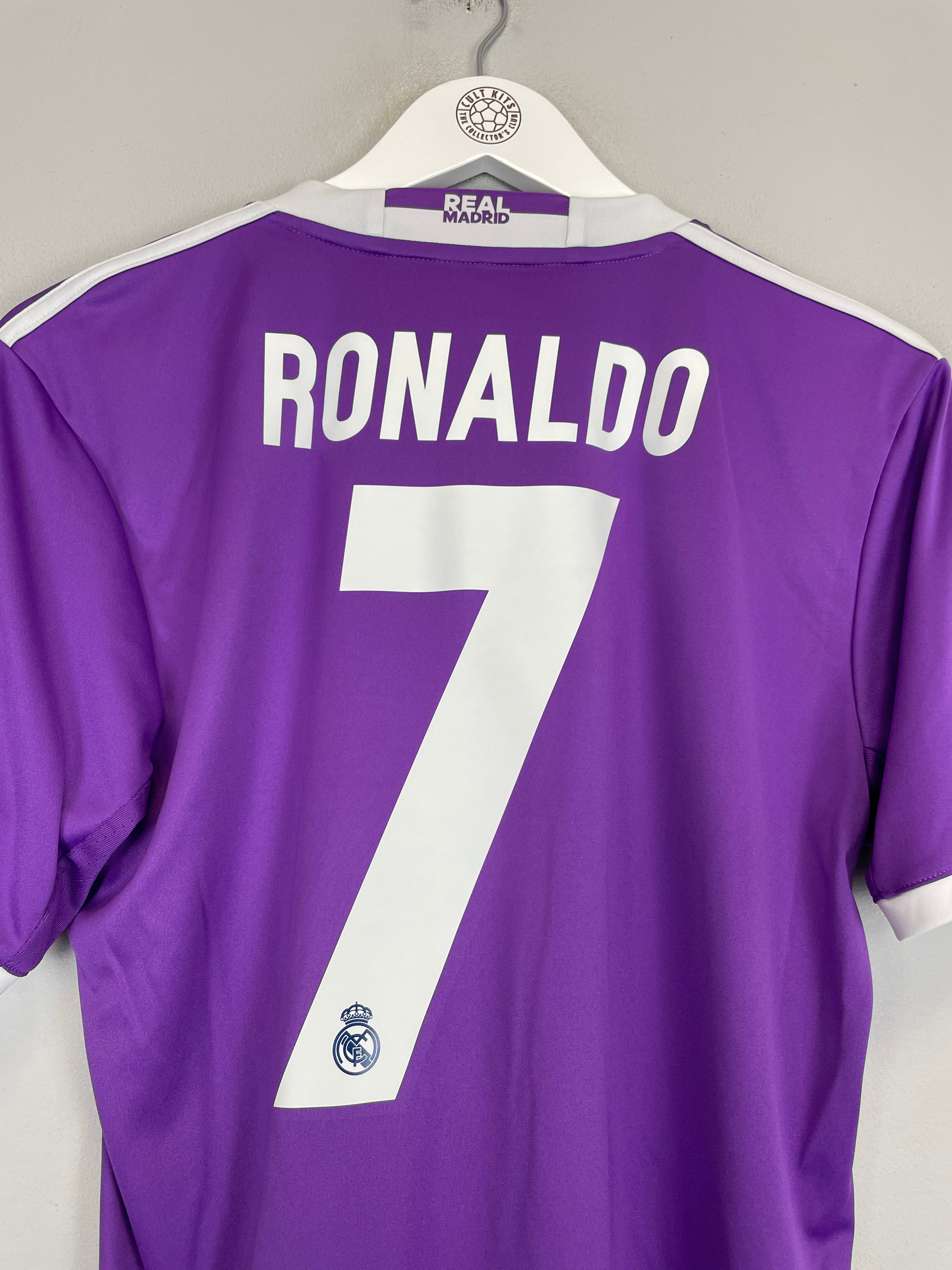 Shop 2016/17 REAL MADRID RONALDO #7 AWAY SHIRT (S) ADIDAS, classic football shirts, vintage football shirts & retro soccer jerseys at Cult Kits