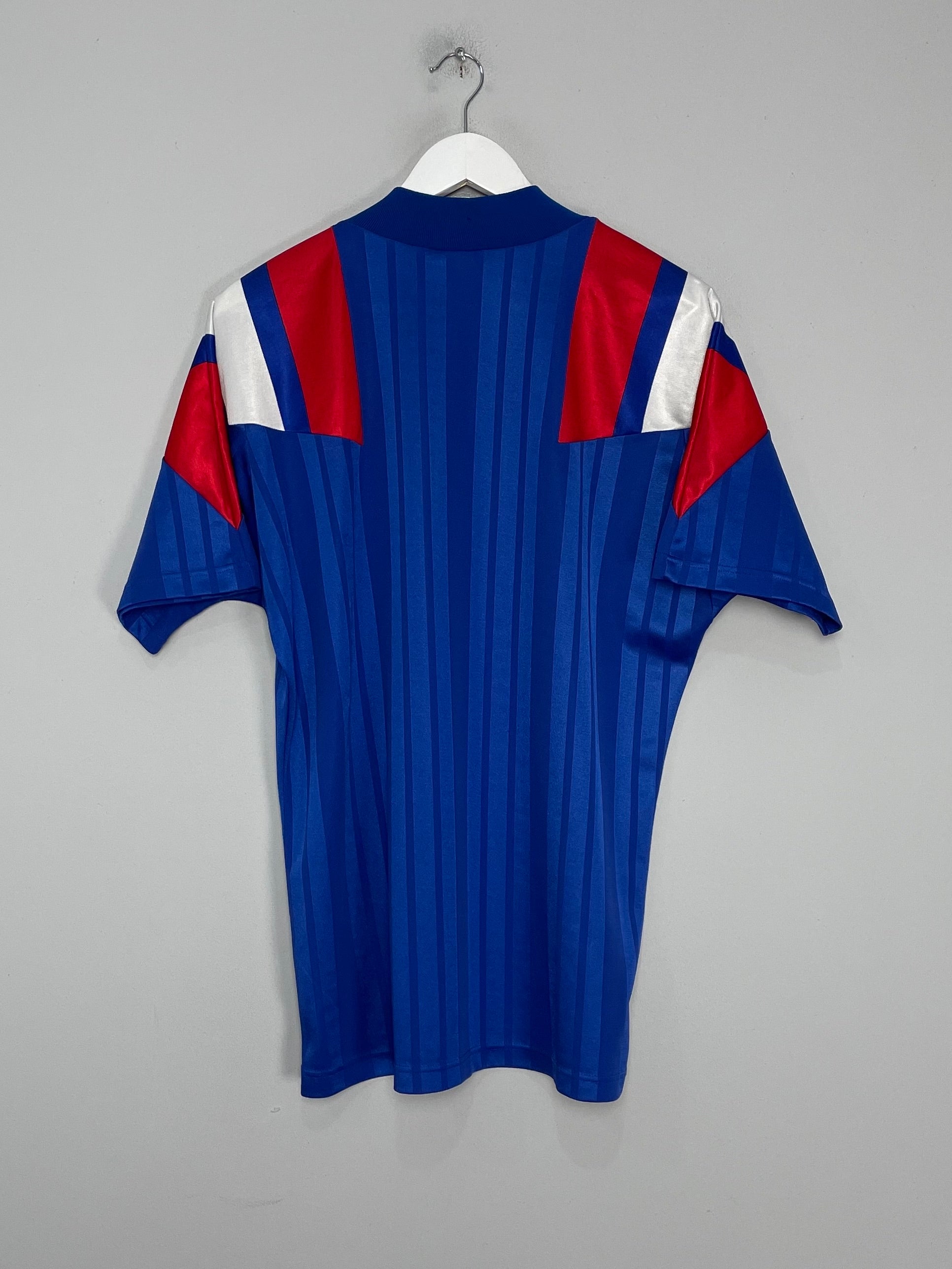 Shop 1992/94 FRANCE HOME SHIRT (M) ADIDAS, classic football shirts, vintage football shirts & retro soccer jerseys at Cult Kits
