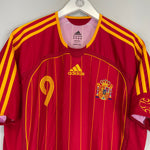 Shop 2006/08 SPAIN F.TORRES #9 HOME SHIRT (L) ADIDAS, classic football shirts, vintage football shirts & retro soccer jerseys at Cult Kits