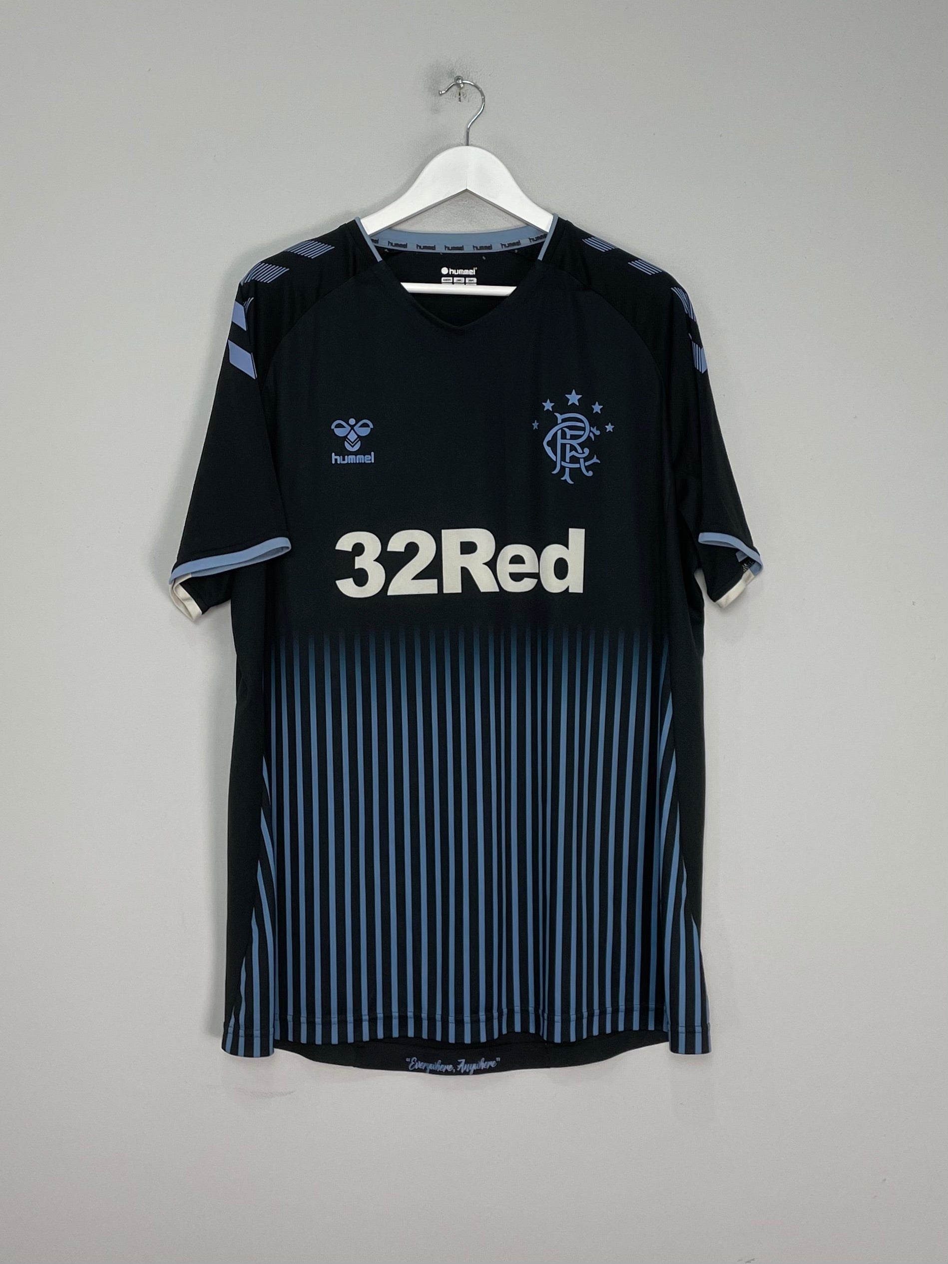Shop 2019/20 RANGERS AWAY SHIRT (XXXL) HUMMEL, classic football shirts, vintage football shirts & retro soccer jerseys at Cult Kits