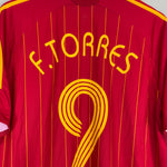 Shop 2006/08 SPAIN F.TORRES #9 HOME SHIRT (L) ADIDAS, classic football shirts, vintage football shirts & retro soccer jerseys at Cult Kits
