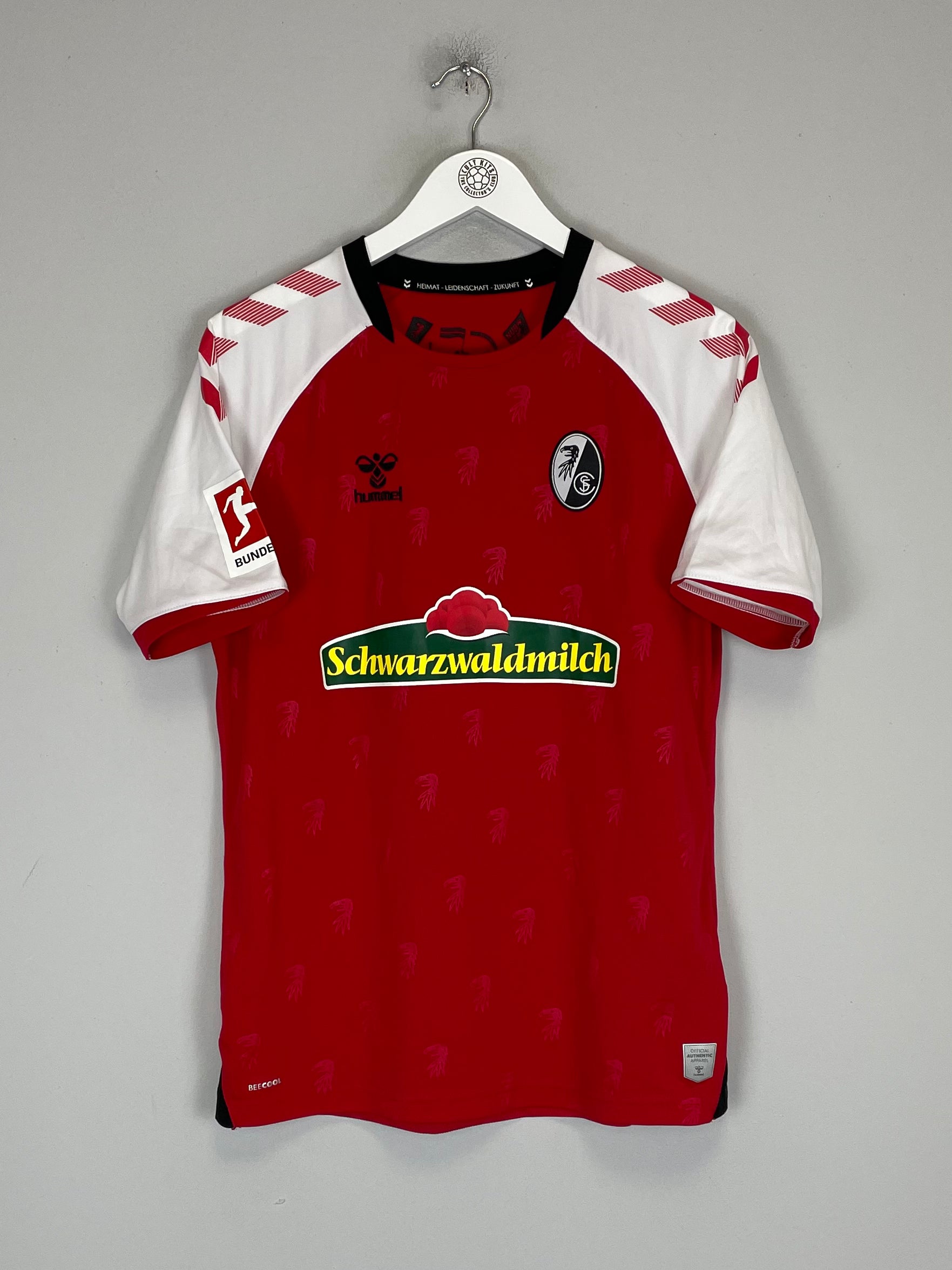 Shop 2020/21 FREIBURG KWON #28 HOME SHIRT (M) HUMMEL, classic football shirts, vintage football shirts & retro soccer jerseys at Cult Kits