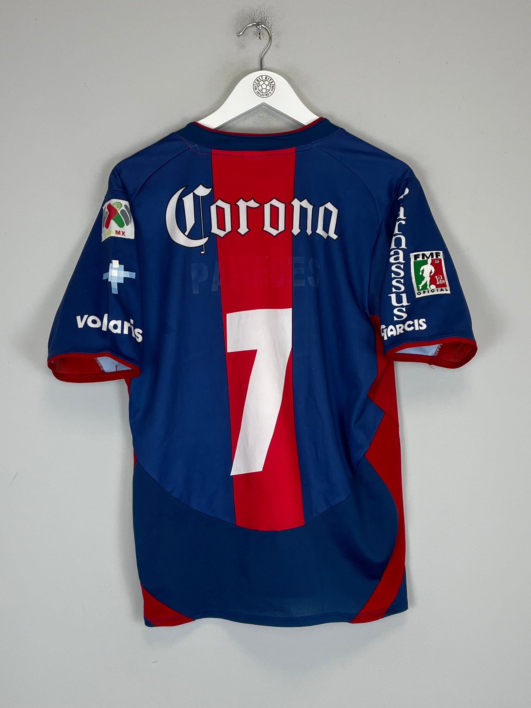 Shop 2012/13 ATLANTE PAREDES #7 *SIGNED* HOME SHIRT (S) GARCIS, classic football shirts, vintage football shirts & retro soccer jerseys at Cult Kits