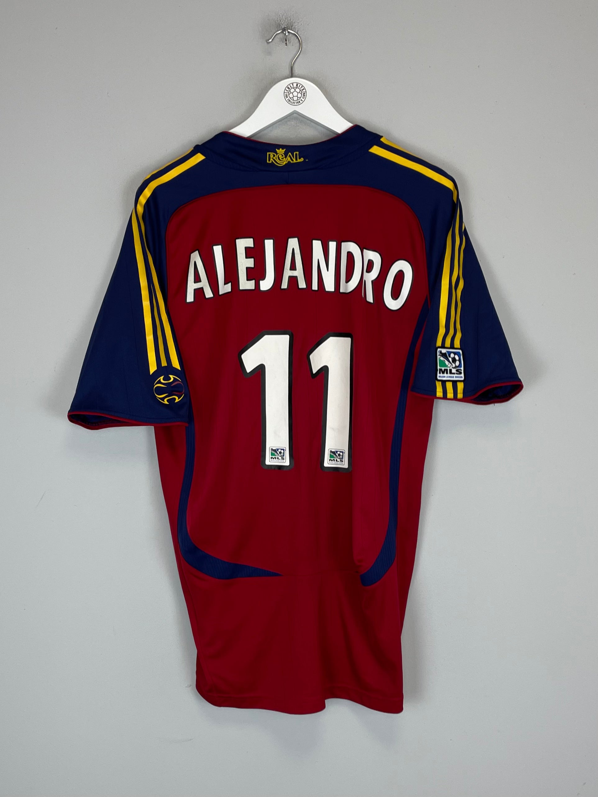 Shop 2007 REAL SALT LAKE ALEJANDRO #11 *PLAYER ISSUE* HOME SHIRT (L) ADIDAS, classic football shirts, vintage football shirts & retro soccer jerseys at Cult Kits