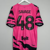 Shop 2022/23 FOREST GREEN ROVERS SAVAGE #48 AWAY SHIRT (L) PL, classic football shirts, vintage football shirts & retro soccer jerseys at Cult Kits